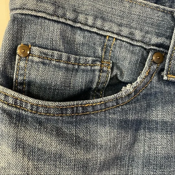 Eddie Bauer Women’s Specially Dyed Jean Shorts 6” Size 6 - Picture 7 of 13